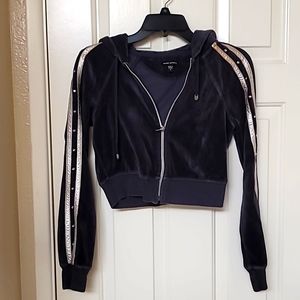 Bebe Crop Top Lond sleeve